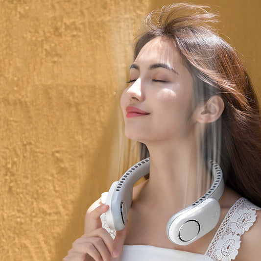 Lazy Hanging Neck Fan - Hands-Free Cooling Comfort