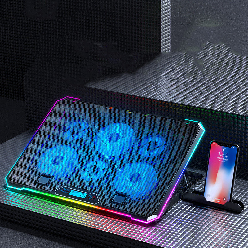 RGB Gaming Laptop Cooling Pad - Keep Your Game On