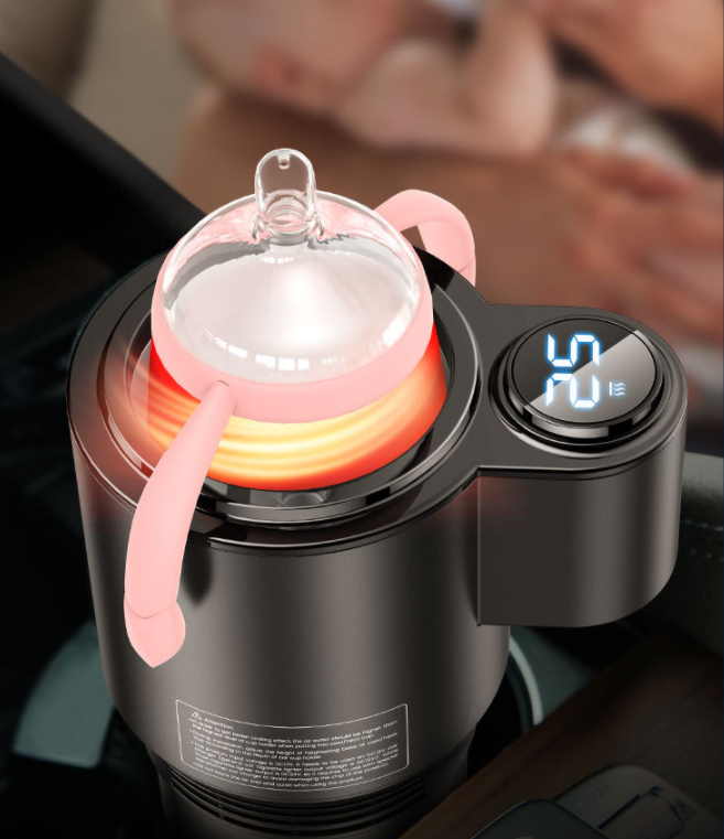 Digital Display Smart Car Heating Cooling Cup - ZENSE DEAL