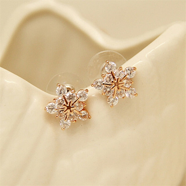 Christmas Snowflake Earrings