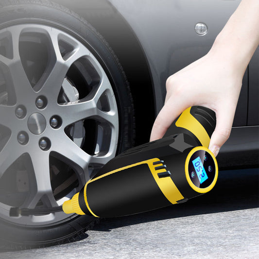 LED Smart Car Air Compressor Pump - Inflate with Ease