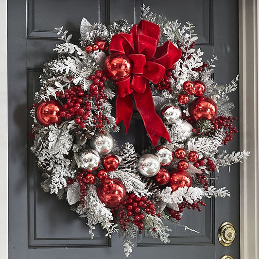 Outdoor Decoration Door Hanging Christmas Wreath