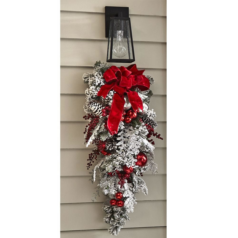 Outdoor Decoration Door Hanging Christmas Wreath