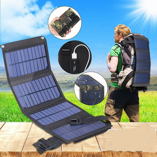 Portable Solar Foldable Battery Panel - Power on the Go