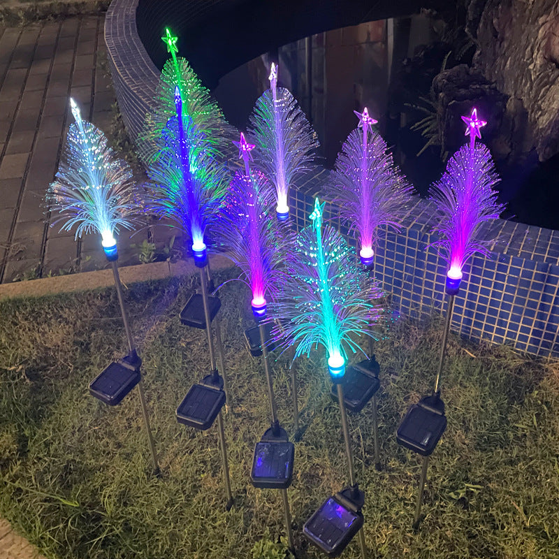 Solar Fiber Optic Christmas Light