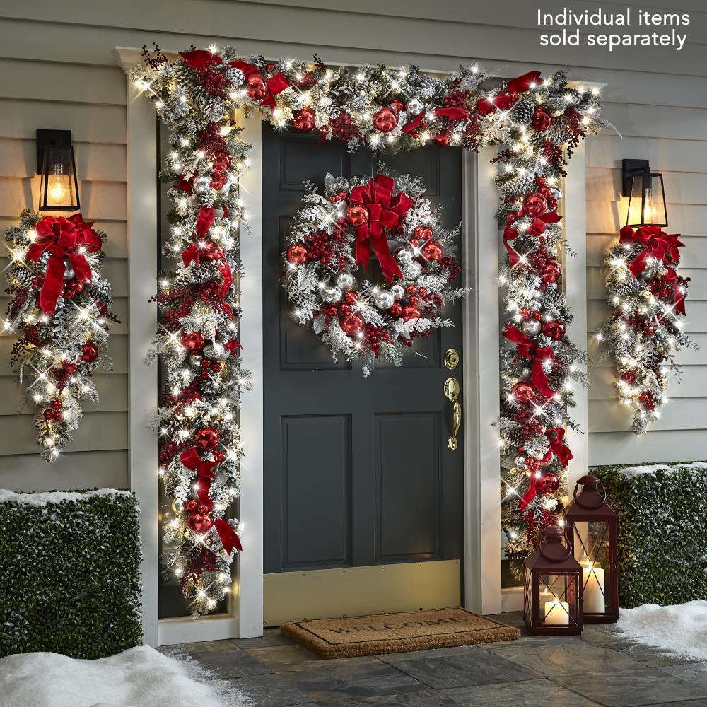 Outdoor Decoration Door Hanging Christmas Wreath