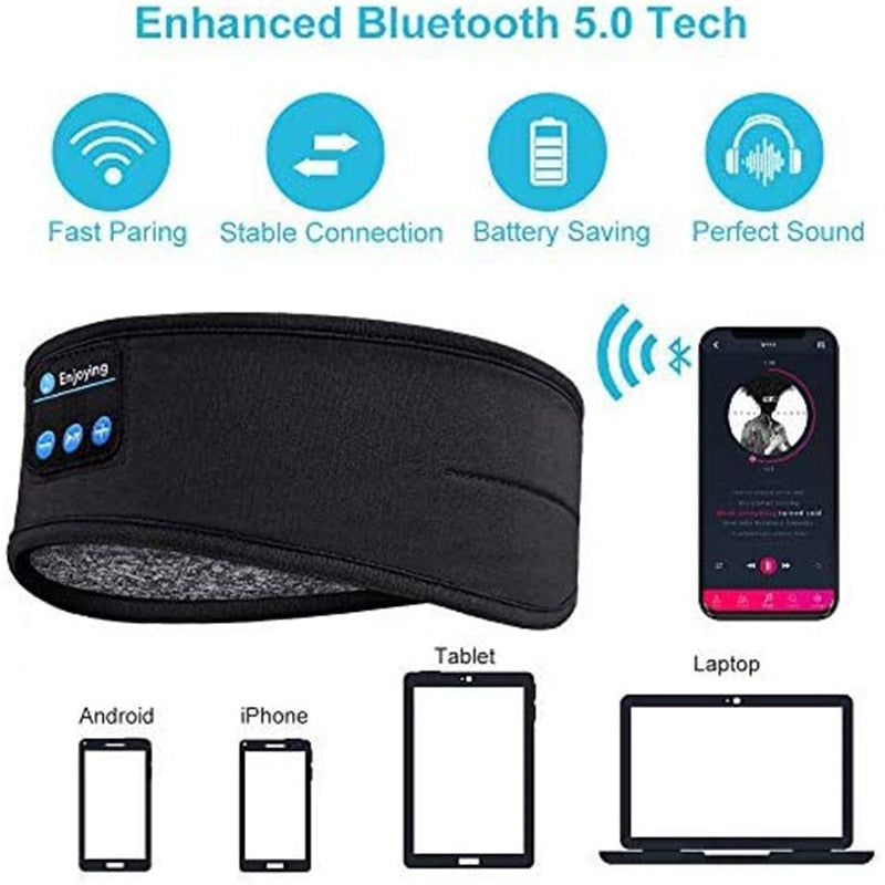 Wireless Bluetooth Sleeping Headband