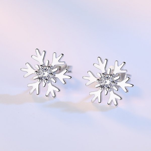 Christmas Snowflake Earrings