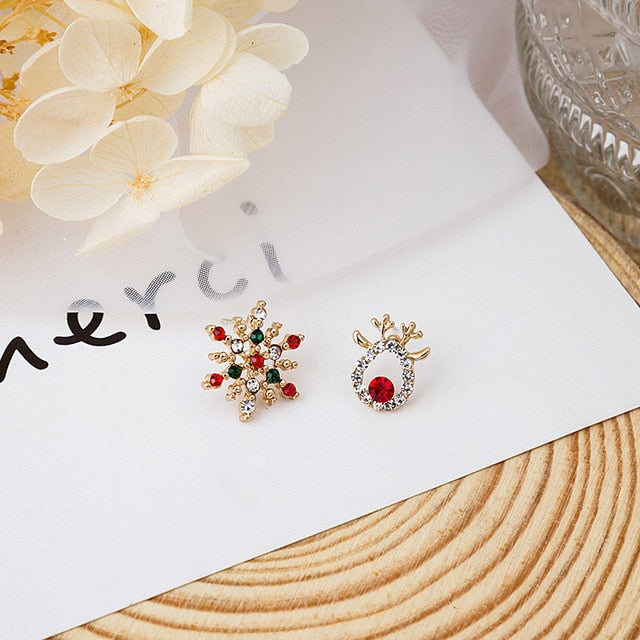 Christmas Snowflake Earrings