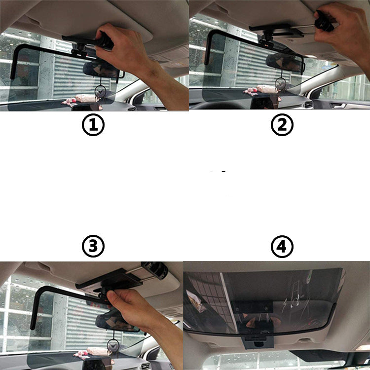 Polarized Car Sun Visor - Clear Vision on the Road