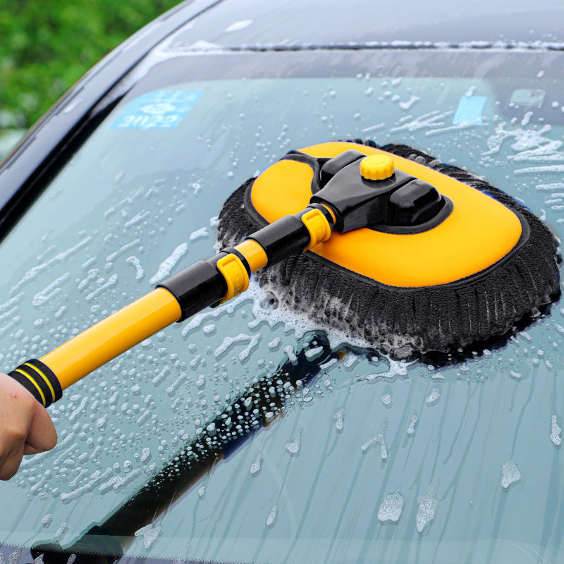 Telescopic Car Wash Glass Brush - Reach Every Corner