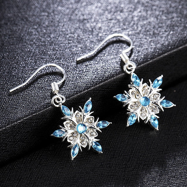 Christmas Snowflake Earrings