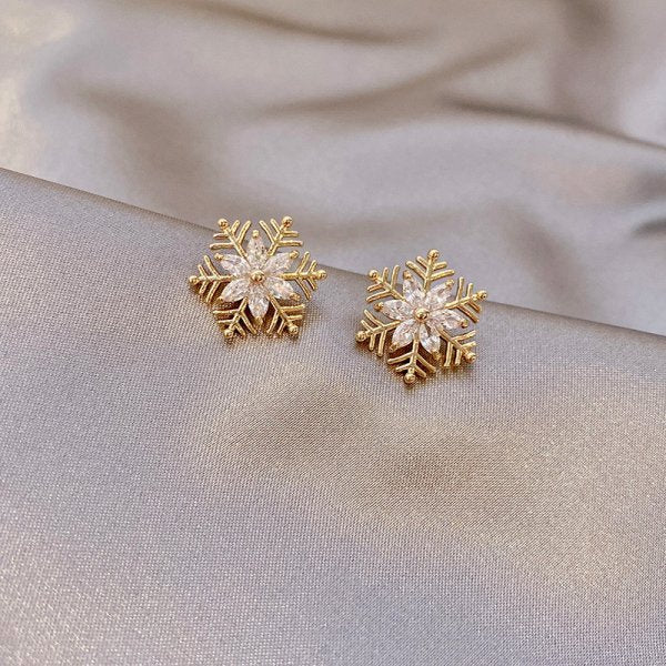 Christmas Snowflake Earrings